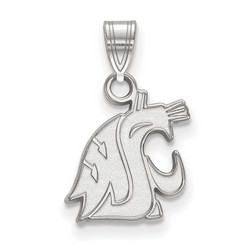Washington State Cougars Small Pendant in Sterling Silver 0.92 gr