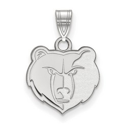 Memphis Grizzlies Small Pendant in Sterling Silver 1.35 gr