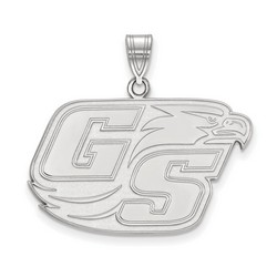 Georgia Southern University Eagles Large Pendant in Sterling Silver 5.24 gr