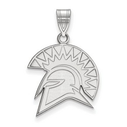 San Jose State University Spartans Large Pendant in Sterling Silver 2.49 gr