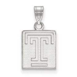 Temple University Owls Small Pendant in Sterling Silver 1.30 gr