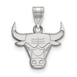 Chicago Bulls Medium Pendant in Sterling Silver 1.56 gr