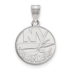 New York Islanders Medium Pendant in Sterling Silver 2.32 gr