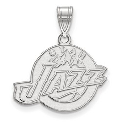 Utah Jazz Medium Pendant in Sterling Silver 1.63 gr