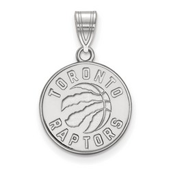 Toronto Raptors Medium Pendant in Sterling Silver 2.36 gr