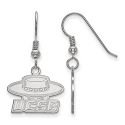 UC Santa Barbara Gauchos Small Dangle Earrings in Sterling Silver 3.19 gr