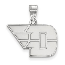 University of Dayton Flyers Medium Pendant in Sterling Silver 2.86 gr