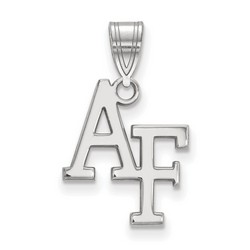 United States Air Force Academy Falcons Medium Sterling Silver Pendant 1.04 gr