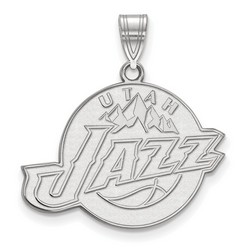Utah Jazz Large Pendant in Sterling Silver 3.45 gr
