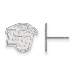 Liberty University Flames Small Post Earrings in Sterling Silver 1.91 gr