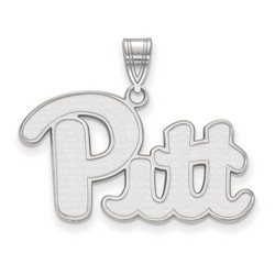 University of Pittsburgh Pitt Panthers Large Pendant in Sterling Silver 2.85 gr