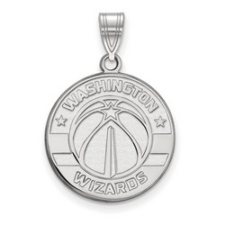 Washington Wizards Large Pendant in Sterling Silver 2.99 gr