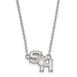 Sam Houston State University Bearkats Sterling Silver Pendant Necklace 2.92 gr