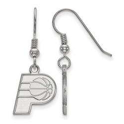 Indiana Pacers Small Dangle Earrings in Sterling Silver 1.92 gr