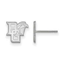 Bowling Green State University Falcons Post Earrings in Sterling Silver 0.98 gr