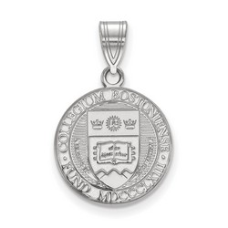 Boston College Eagles Medium Crest Pendant in Sterling Silver 2.30 gr