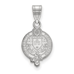 Fordham University Rams Medium Crest Pendant in Sterling Silver 1.58 gr