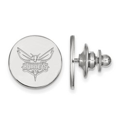 Charlotte Hornets Lapel Pin in Sterling Silver 2.21 gr