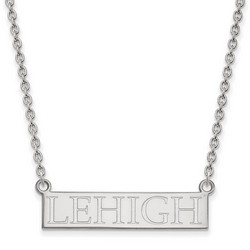 Lehigh University Mountain Hawks Large Sterling Silver Pendant Necklace 6.29 gr