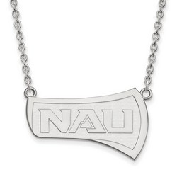 Northern Arizona University Lumberjacks Sterling Silver Pendant Necklace 7.16 gr