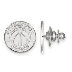 Washington Wizards Lapel Pin in Sterling Silver 2.12 gr