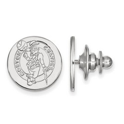Boston Celtics Lapel Pin in Sterling Silver 2.21 gr