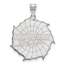 University of Richmond Spiders XL Pendant in Sterling Silver 4.96 gr