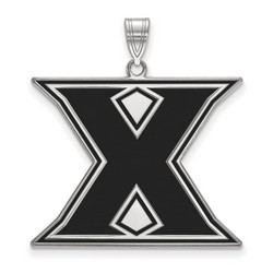 Xavier University Musketeers XL Pendant in Sterling Silver 5.14 gr