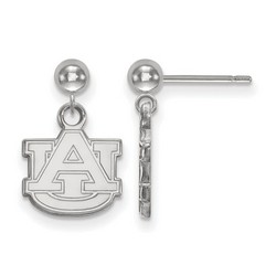 Auburn University Tigers Dangle Ball Earrings in Sterling Silver 2.12 gr