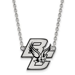 Boston College Eagles Large Pendant Necklace in Sterling Silver 6.45 gr