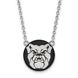 Butler University Bulldogs Large Pendant Necklace in Sterling Silver 6.35 gr