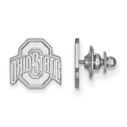 Ohio State University Buckeyes Lapel Pin in Sterling Silver 2.02 gr