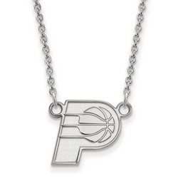 Indiana Pacers Small Pendant Necklace in Sterling Silver 3.26 gr