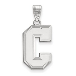 College of Charleston Cougars Large Pendant in Sterling Silver 2.11 gr