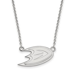 Anaheim Ducks Small Pendant Necklace in Sterling Silver 3.81 gr