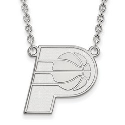 Indiana Pacers Large Pendant Necklace in Sterling Silver 6.17 gr