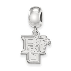 Bowling Green State University Falcons Dangle Bead in Sterling Silver 3.59 gr