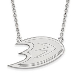 Anaheim Ducks Large Pendant Necklace in Sterling Silver 7.80 gr