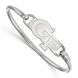 Georgia Tech Yellow Jackets Bangle in Sterling Silver 13.75 gr