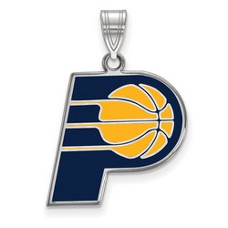 Indiana Pacers Large Pendant in Sterling Silver 2.74 gr