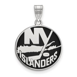 New York Islanders Large Pendant in Sterling Silver 3.43 gr