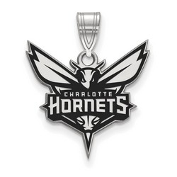 Charlotte Hornets Large Pendant in Sterling Silver 1.86 gr