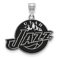 Utah Jazz Large Pendant in Sterling Silver 3.35 gr
