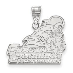 Coastal Carolina University Chanticleers Large Sterling Silver Pendant 3.01 gr