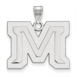 Montana State University Bobcats Large Pendant in Sterling Silver 3.93 gr