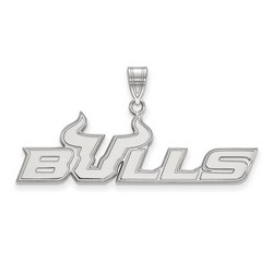 University of South Florida Bulls Large Pendant in Sterling Silver 3.47 gr
