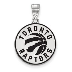 Toronto Raptors Large Pendant in Sterling Silver 3.12 gr