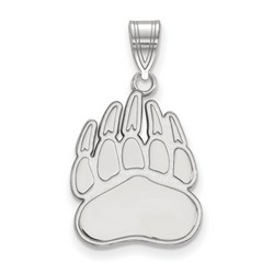 University of Montana Grizzlies Large Pendant in Sterling Silver 2.49 gr