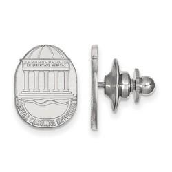Coastal Carolina University Chanticleers Sterling Silver Crest Lapel Pin 1.62 gr