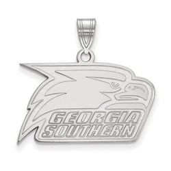 Georgia Southern University Eagles Medium Pendant in Sterling Silver 4.00 gr